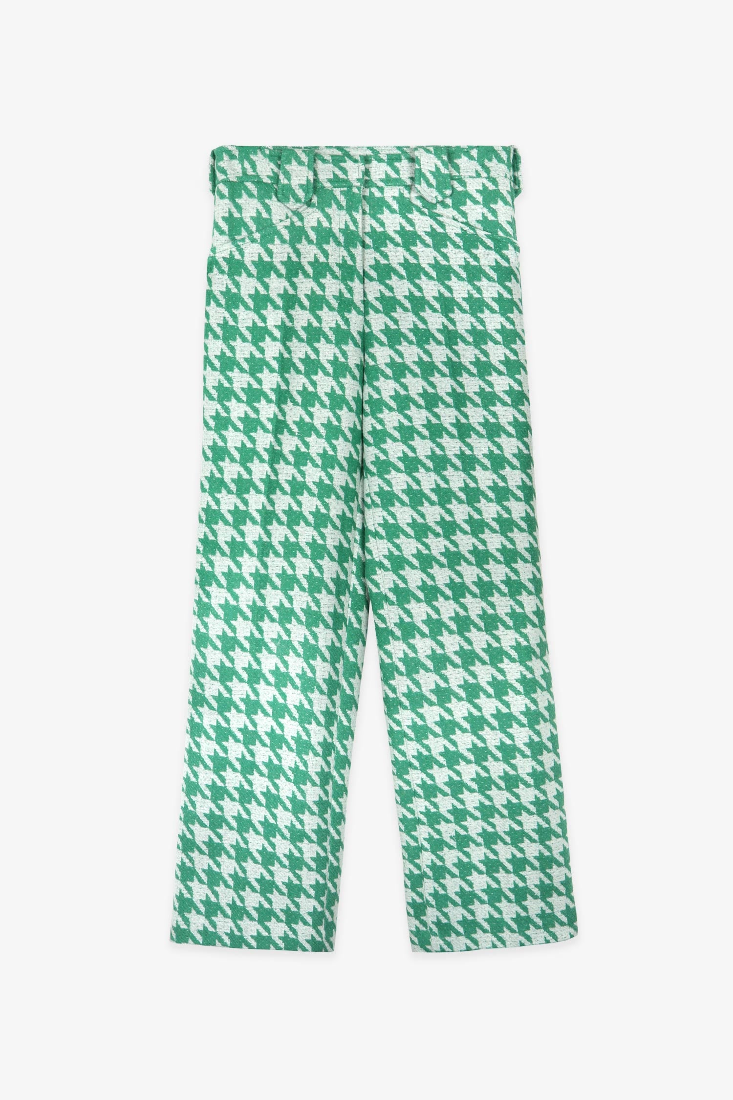 パンツ Margaux Lonnberg Trousers Margaux Lonnberg - Women's Gray Striped Wide Leg Pleated