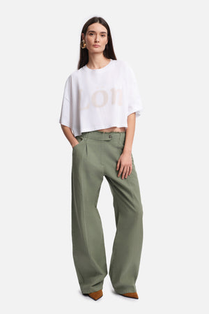 BASCO Petrol Green Jeans