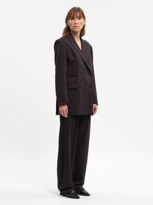 WILBY Black Chevron Jacket