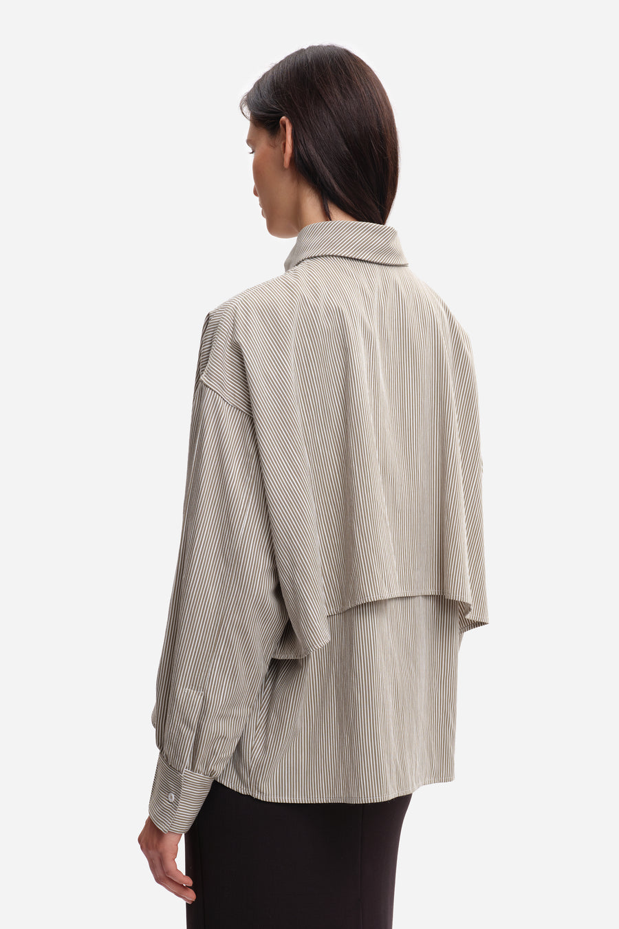 Chemise BIRD Green Stripes