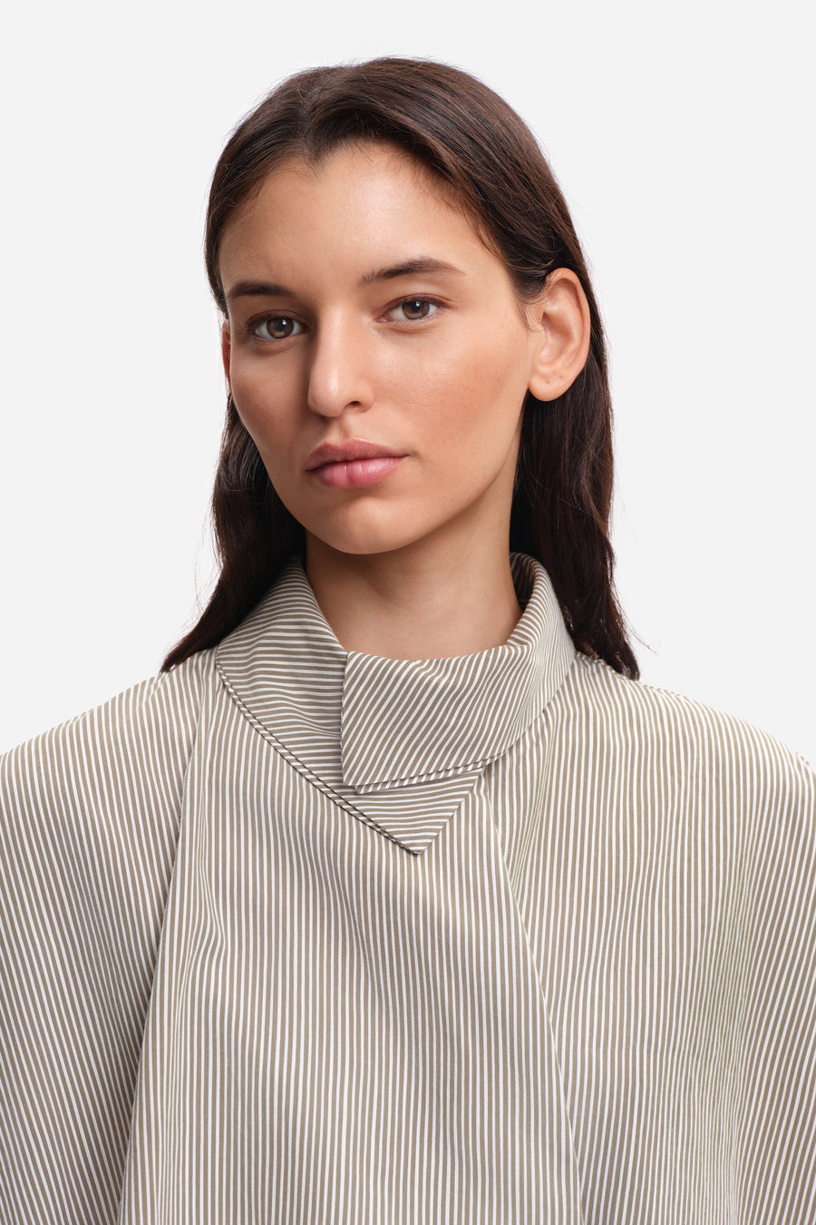 Chemise BIRD Green Stripes
