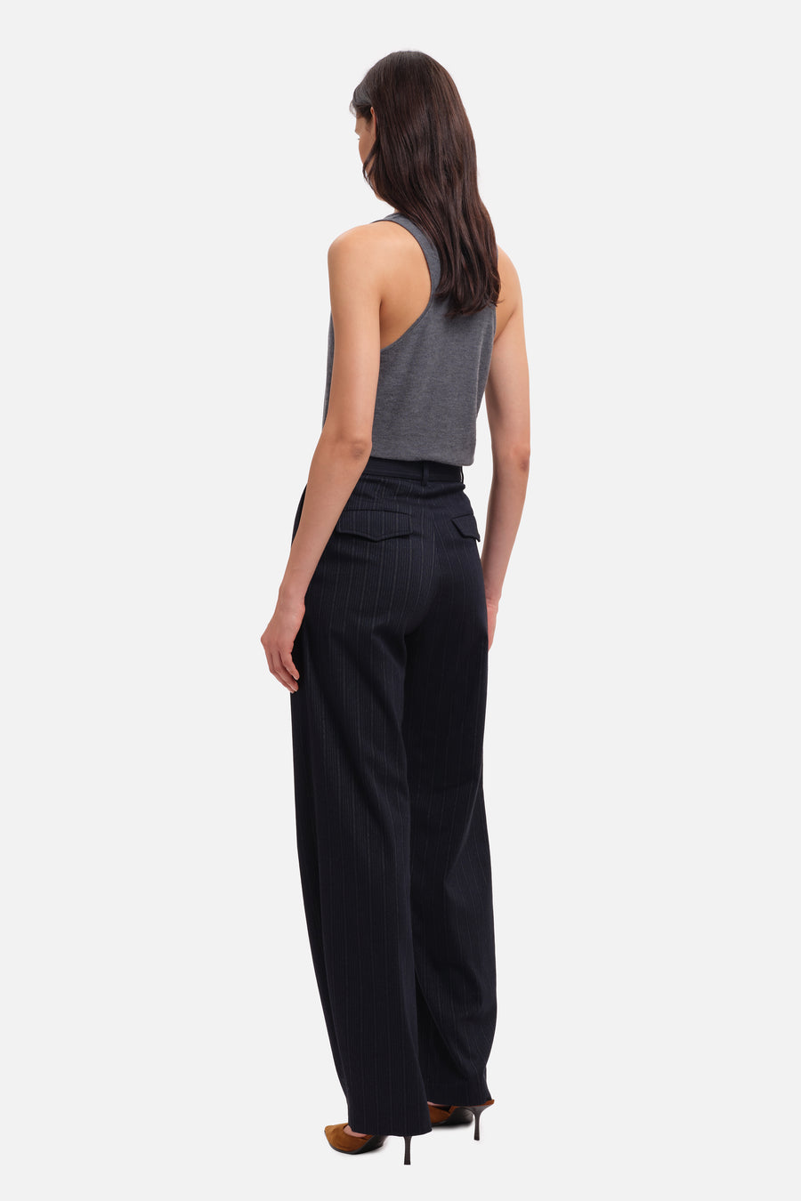 Pantalon CESARE Navy Stripes