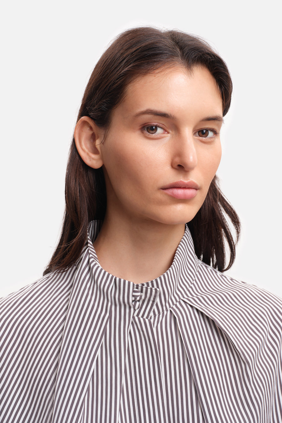 Chemise INDIA Grey Stripes