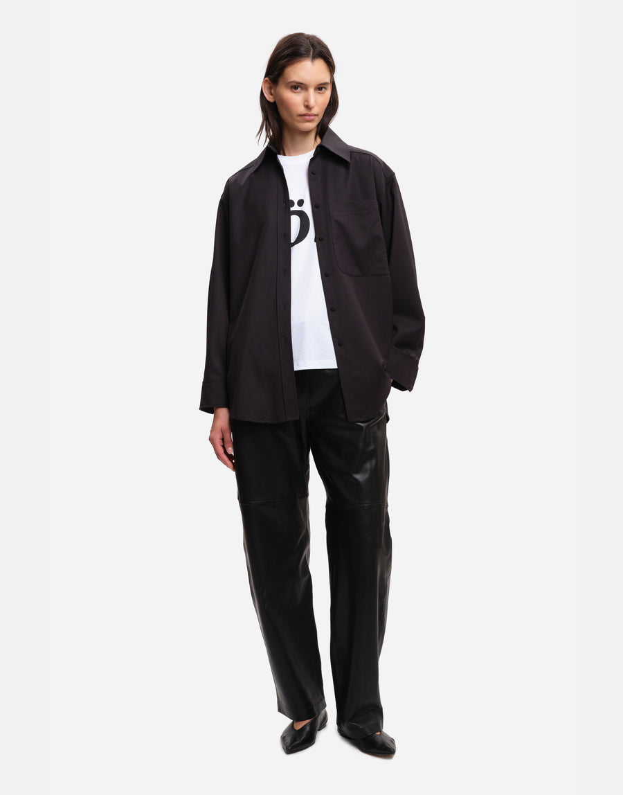 Chemise RAINS Black