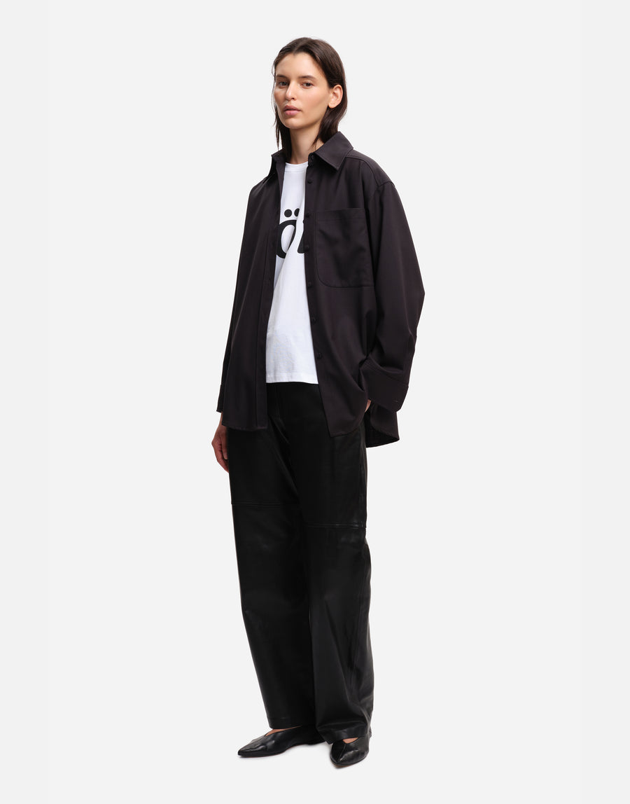 Chemise RAINS Black