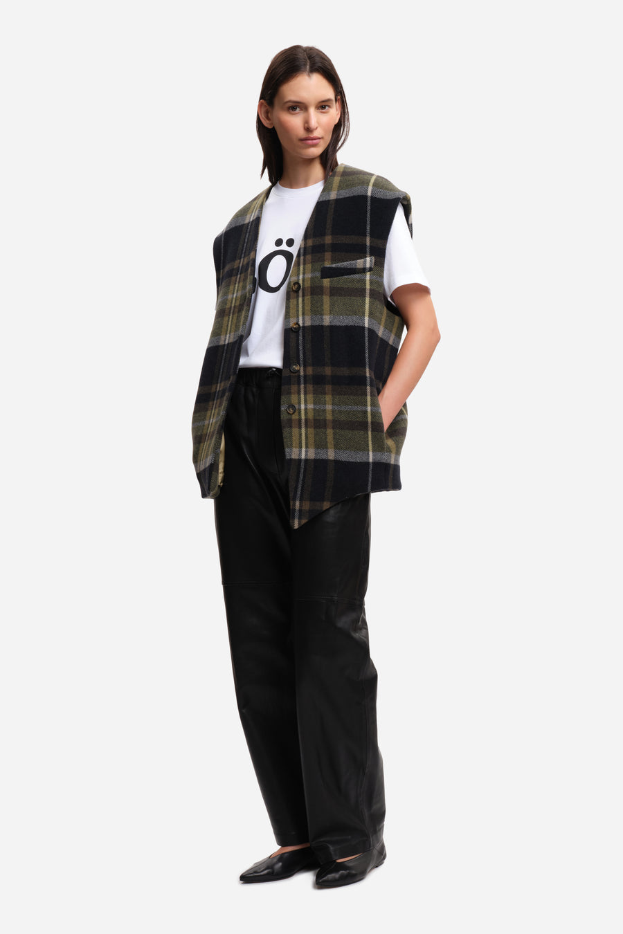 Blouson WALLIS Green Check