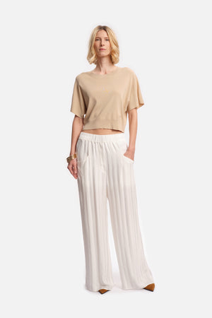NED Viscose White Pants