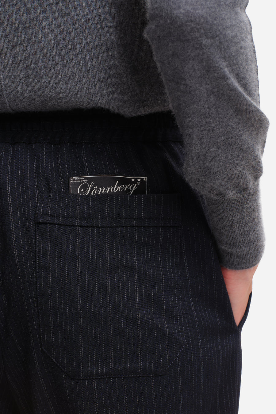 Pantalon GERRY Navy Stripes