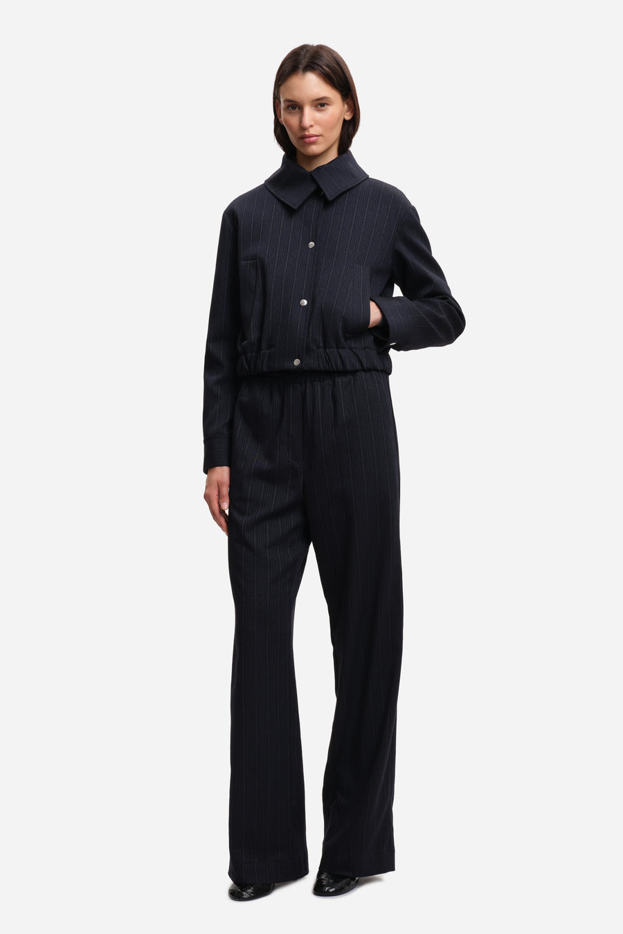 Veste ANJA Navy Stripes