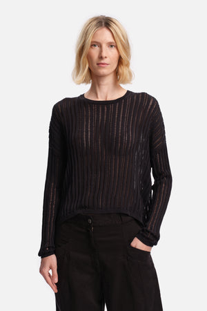 JUDY Black knit