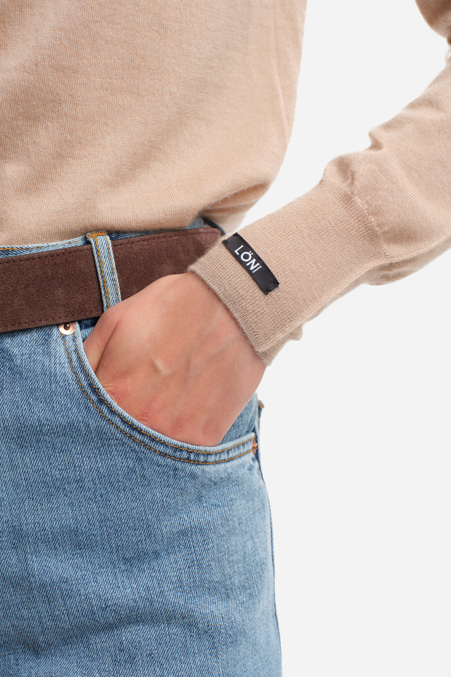 Pull MOORE Beige