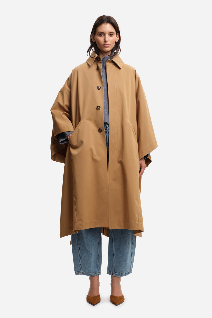 Manteau HILLA Biscuit