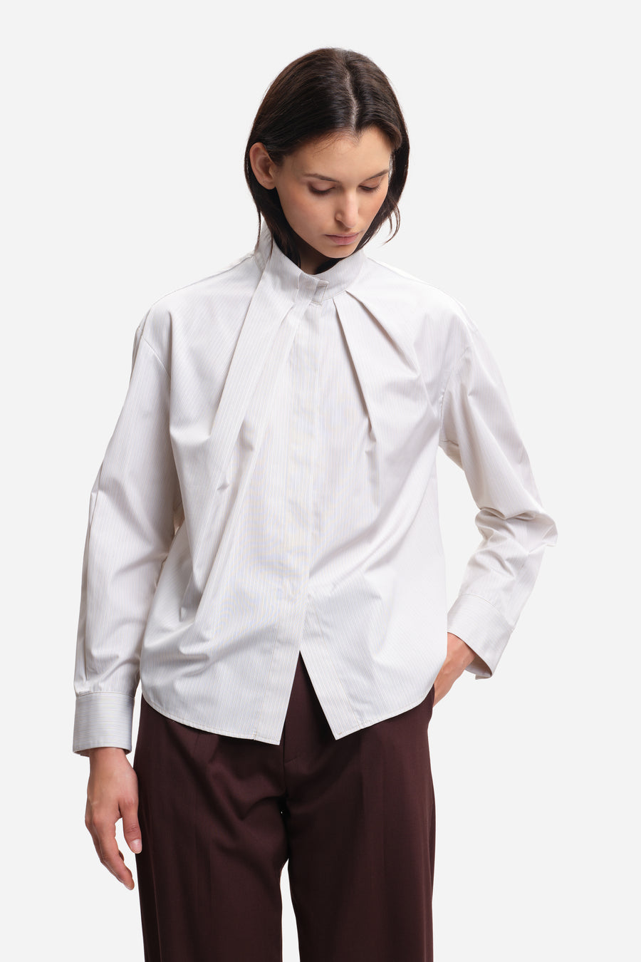 Chemise INDIA Beige Stripes