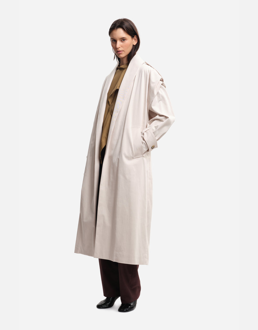 Manteau TWIGGY Off White