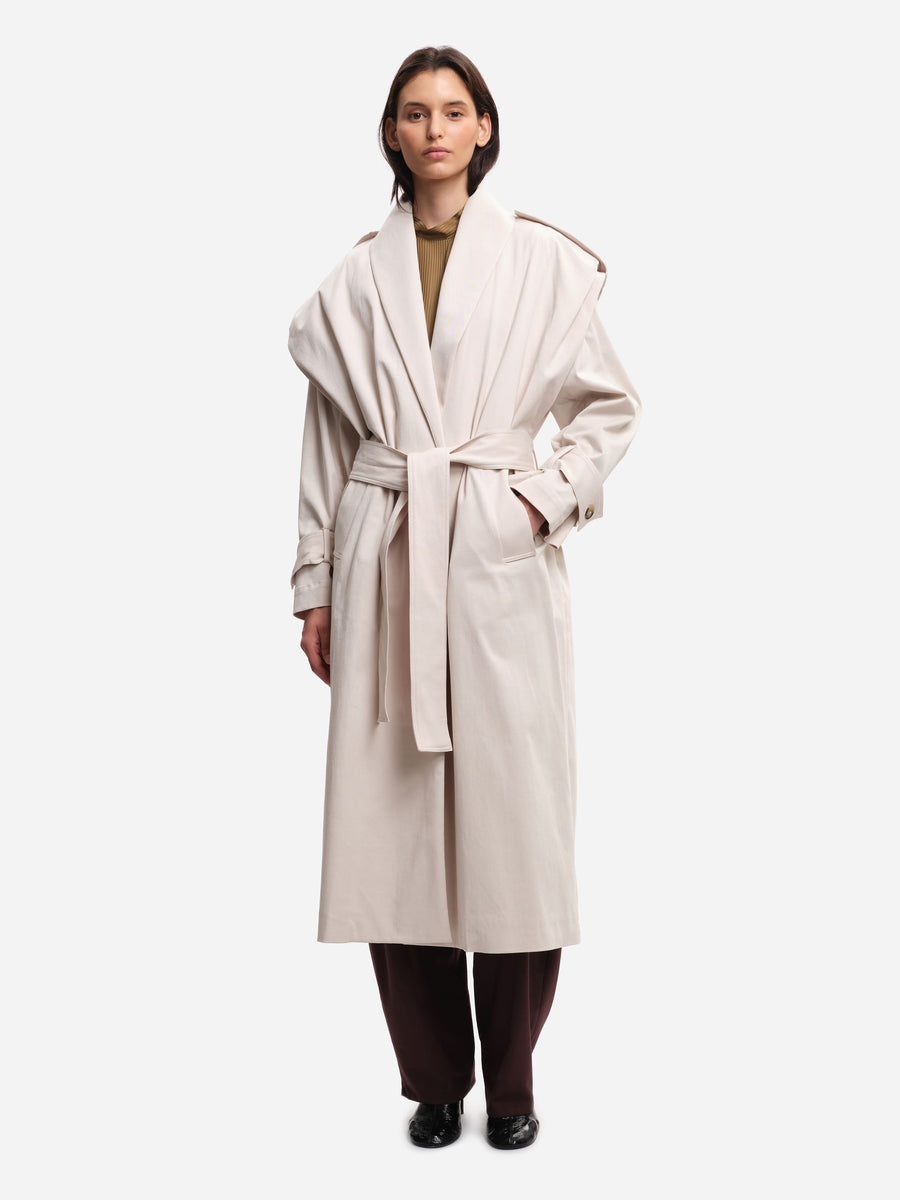 Manteau TWIGGY Off White
