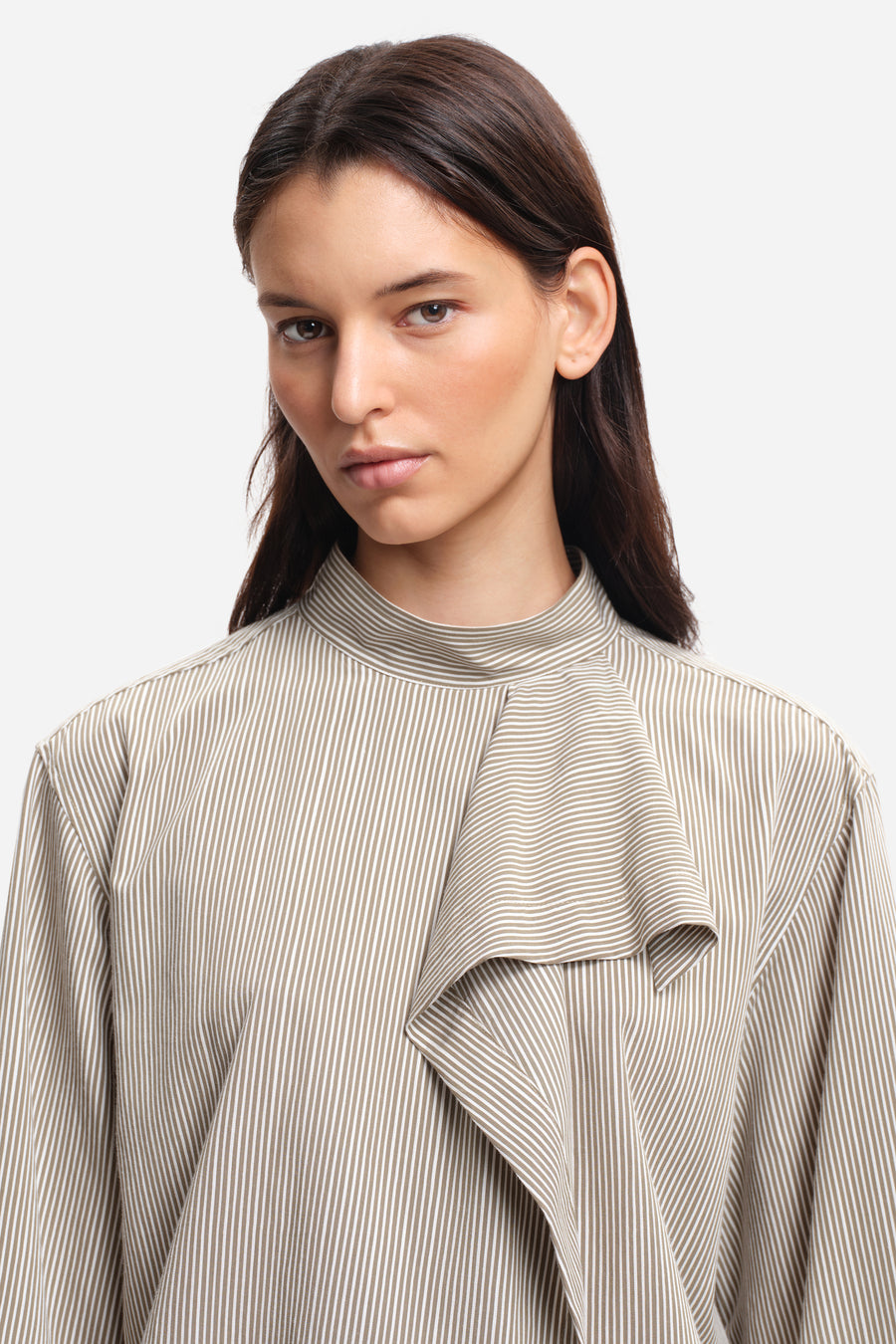 Chemise BECK Green Stripes