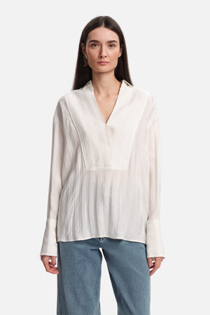 Chemise BRUNA Viscose White