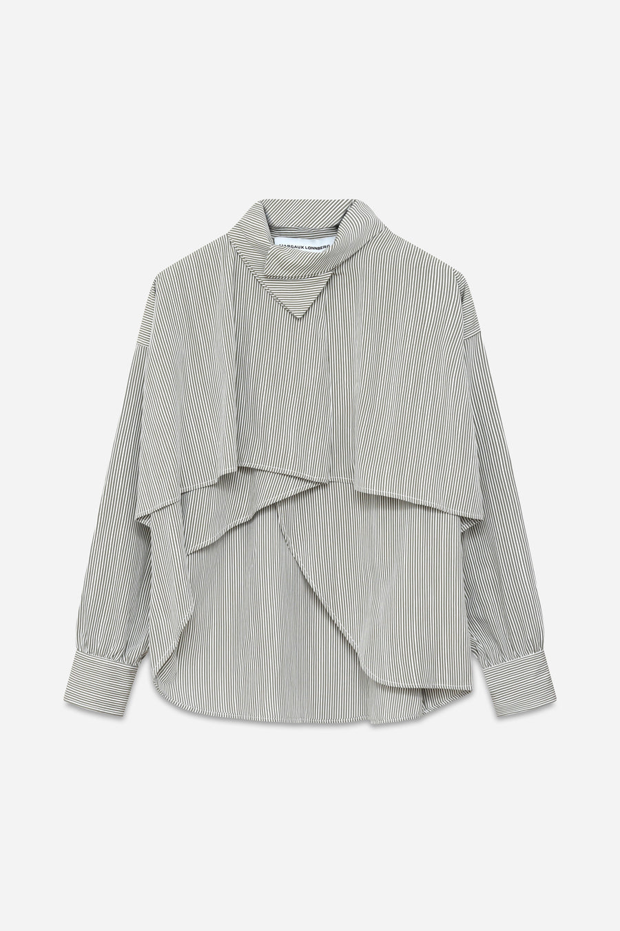Chemise BIRD Green Stripes