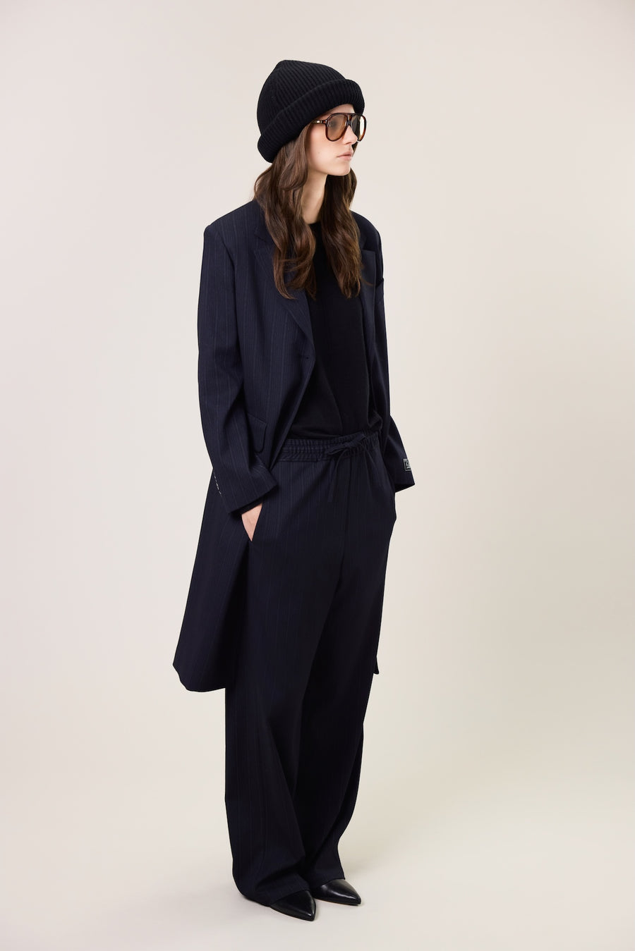Manteau TOM Navy Stripes