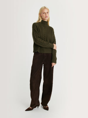 BAMBI Khaki Knit