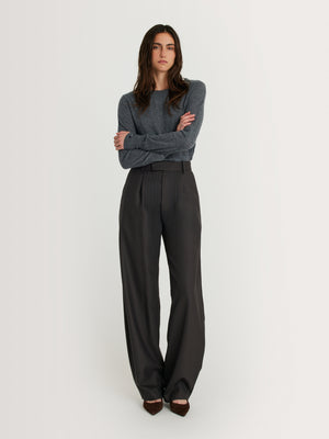 Pantalon CESARE Brown Stripes