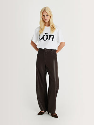 EDGY Burgundy Pants
