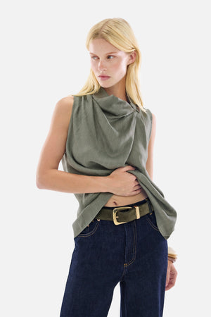 Top BALE Kaki Stripes