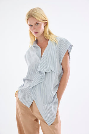 Chemise SWANN Blue Stripes