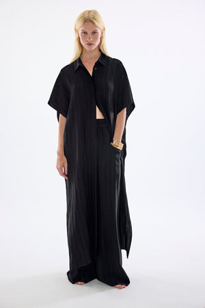 THEA Viscose Dress in Black