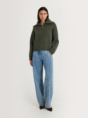 AIDEN Camo Knit