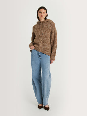 TALITA Knit, Brown Mix