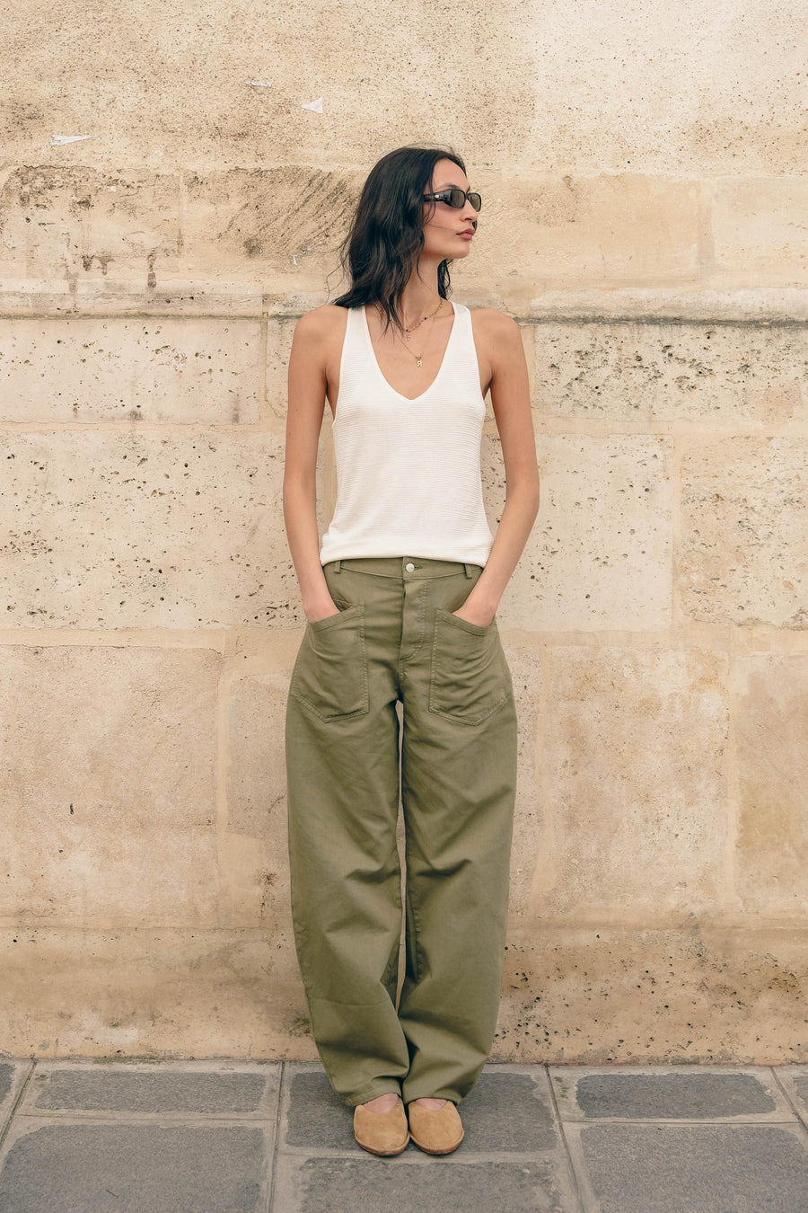 Pantalon YOUNG Army