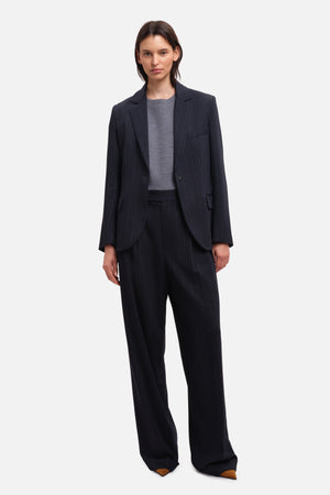 ALLEN Navy Stripes Jacket