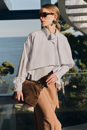 BIRD Blue Stripes Shirt