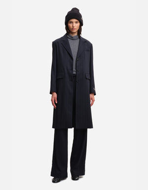 TOM Navy Stripes coat