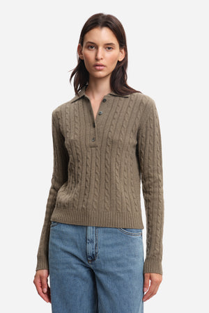 ALBY Olive sweater