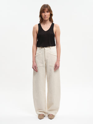 PILAR Black Tank Top