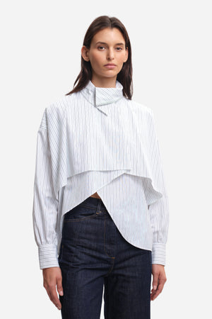 BIRD Black Stripes shirt