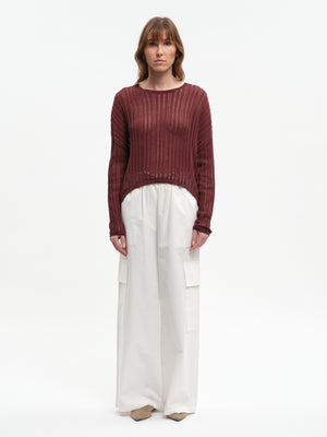 Top JUDY Dark Terracotta