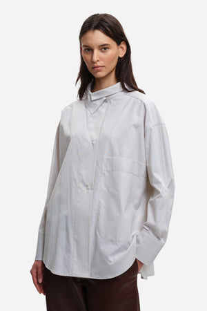 FINLAY Beige Stripes shirt