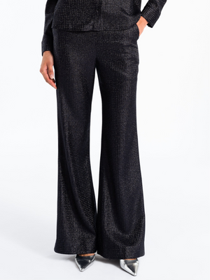 IVY Shiny navy pants