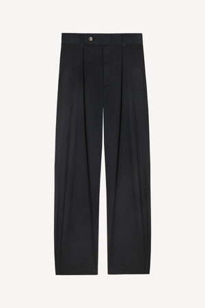 CESARE Black Chevron Pants