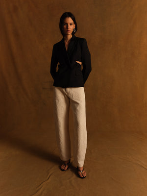 YOUNG Off White Pants