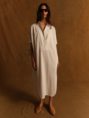 HANAH Light Stripes Dress