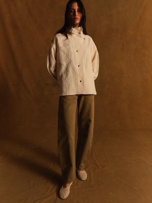 EGAN Off White Shirt