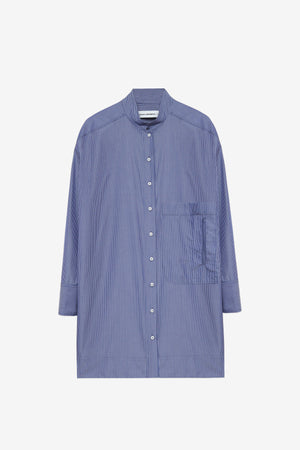 MINA Navy Stripes Dress