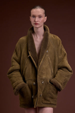 ELEA Dark Green Coat