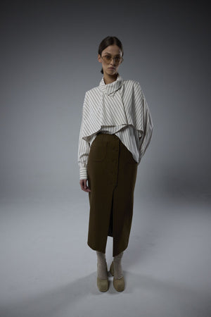 JAGGER Tobacco Skirt