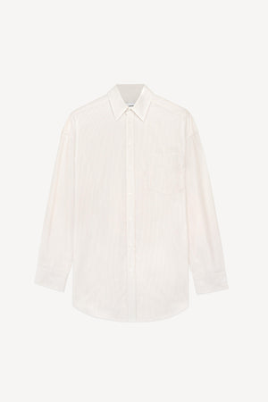 WENDERS Beige striped shirt