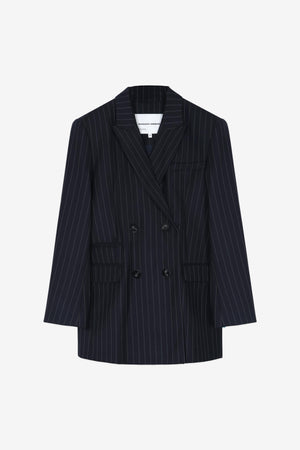 WILBY Navy Stripes Jacket